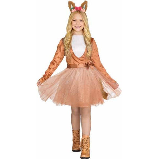 Déguisement de renard brillant pour enfant, Grand (12/14 ans)