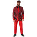 Suitmeister Men's Devil Red Costume Suit, X-Large