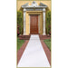 White Carpet Runner, 24 Inches x 15 Feet