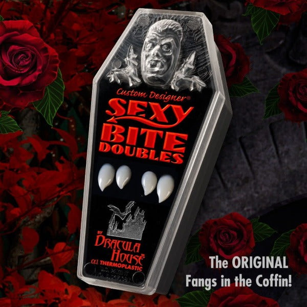 Foothills Sexy Bites Double Vampire Fangs, Petite