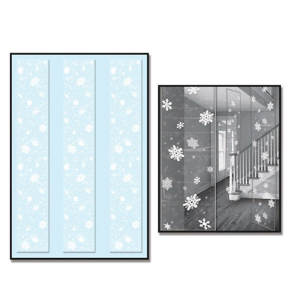 Snowflake Party Panels, 3 Pack