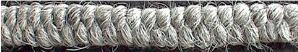 Medium Gray Crepe Hair, 1 Metre
