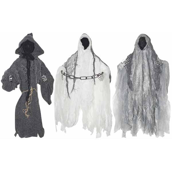 Hanging Faceless Reaper Halloween Decoration