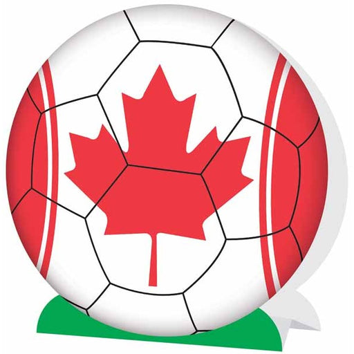 Canada Soccer 3D Centrepiece, 1 Per Pack