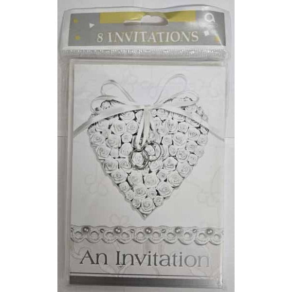 With This Ring Wedding Invitations, 8 Count