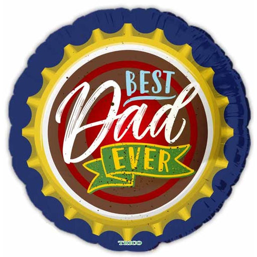 Best Dad Ever 18-Inch Foil Balloon