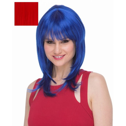 Sherbert Costume Wig in Dark Red