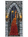 Spooky Castle Entrance Halloween Door Cover - 30in. x 5ft