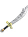 28" Sword with Skull Cross Guard - Ideal for Warrior and Gladiator Costumes (1/Pk)