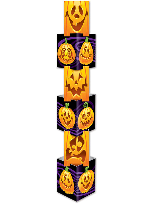 Halloween Jack-O-Lantern Columns