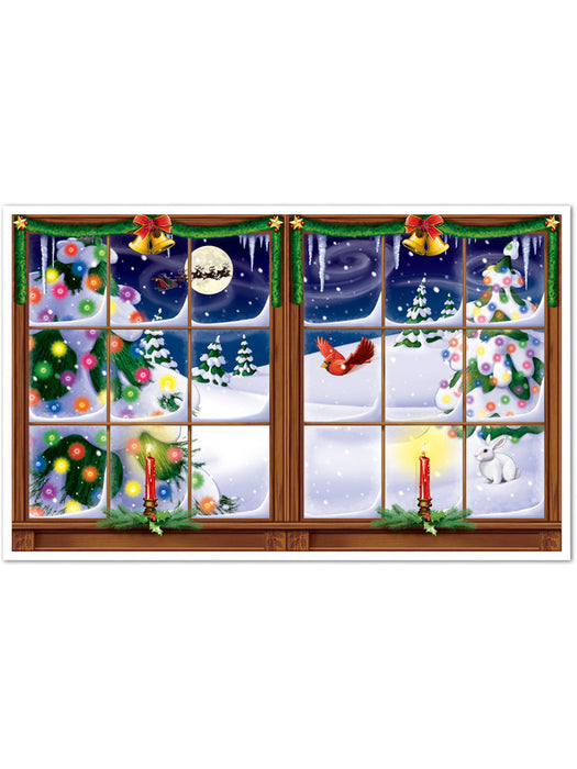 Snowy Christmas Insta-View Wall Decal (1/Pk)
