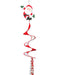 42-Inch Santa Claus Wind-Spinner For Festive Outdoor Decor