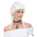 Women's White Renaissance Costume Wig