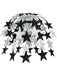 Black & Silver Star Cascade Sparkling Party Decor! (1/Pk)