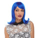 Peggy Sue Costume Wig in Dark Blue