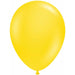 TUFTEX 11-Inch Standard Yellow Latex Balloons, 100 Pack