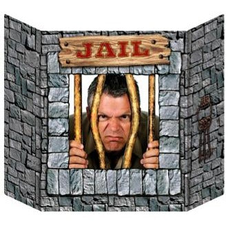 Western Jail Photo Prop