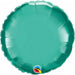 18 Inch Chrome Green Round Foil Balloon