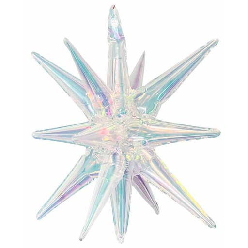 DecoChamp 22" Iridescent Starburst Foil Balloon
