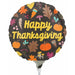 Give Thanks 4 Inch Round Foil Balloon