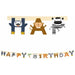 Zoo Happy Birthday Die-Cut Paper Banner