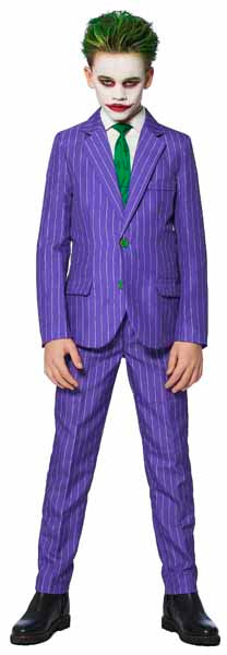 Suitmeister Boys' The Joker Costume Suit, Small