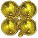 25-Inch Gold Quad Arch Foil Balloon