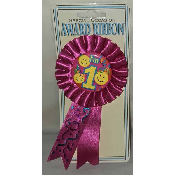 Smiles #1 Award Ribbon