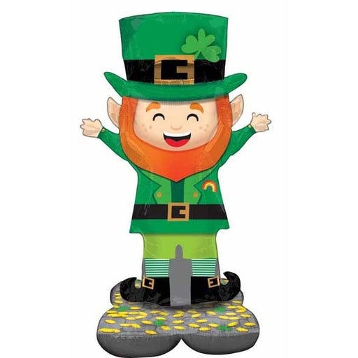Lucky Leprechaun AirLoonz Foil Balloon, 53 Inch