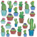 Cactus Cutouts, 20 Count