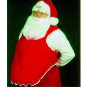 Adult Red Santa Belly Suit Stuffer Vest