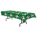 Soccer Ball Plastic Tablecover, 54 x 108 Inches