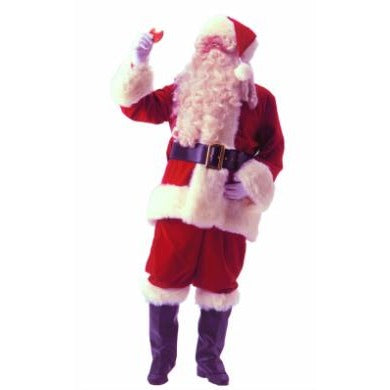 RED VELVETEEN SANTA SUIT(58-62)