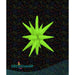 DecoChamp 22" Neon Green Starburst Foil Balloon