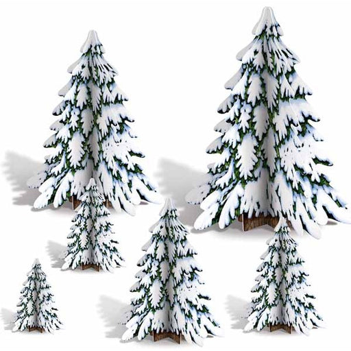 3D Pine Christmas Centrepiece