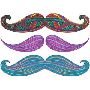 Stachetats Junior Disco Glitter Moustache