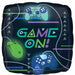 Game On 18-Inch Square Foil Balloon