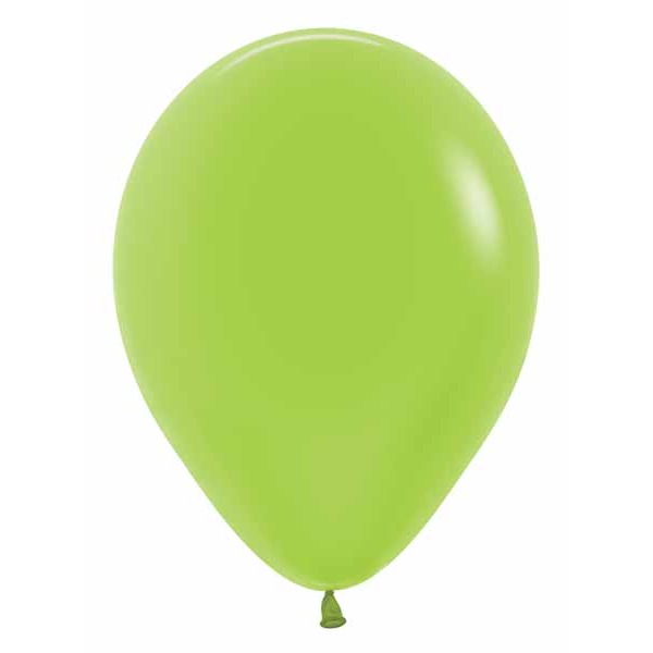 Sempertex Neon Green 11-Inch Latex Balloons, 50 Pack