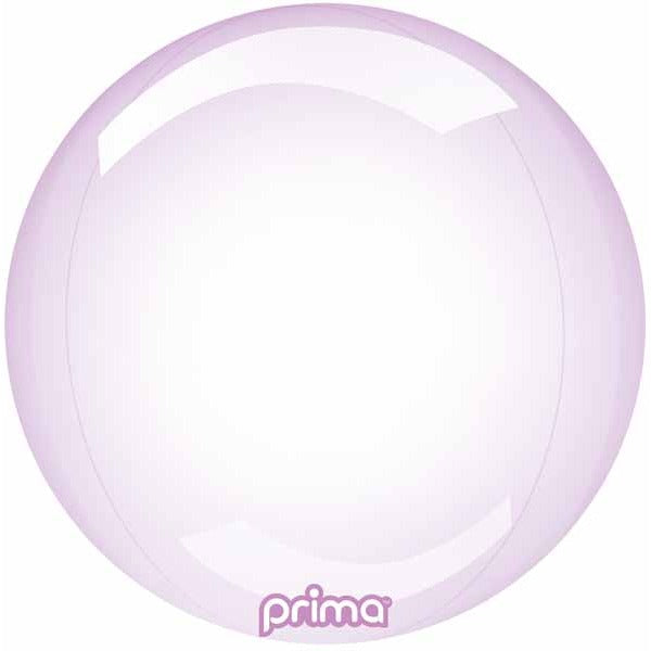 Prima Glass Sphere Purple Balloon, 20 Inch