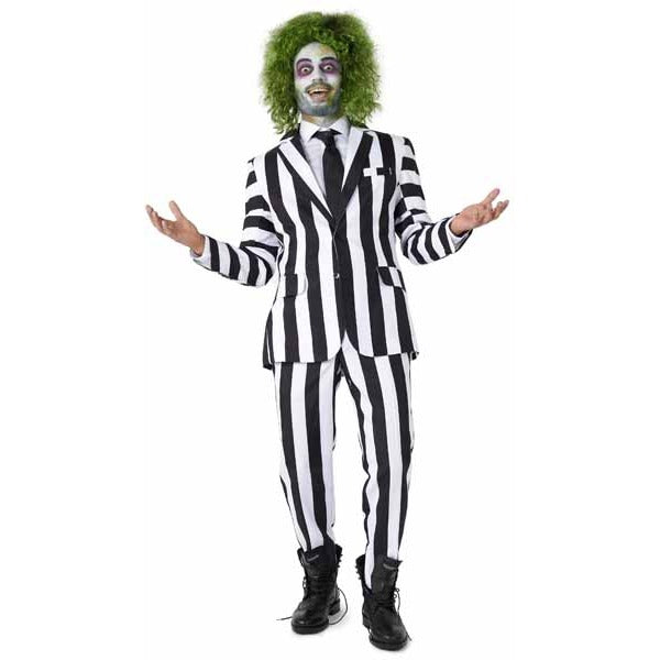 Suitmeister Men's Beetlejuice Costume Suit, XX-Large