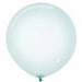 Crystal Pastel Green 24-Inch Latex Balloons, 10 Pack