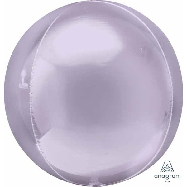 Pastel Lilac Orbz Foil Balloon, 16 Inch