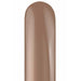 TUFTEX 260 Cocoa Latex Twisting Balloons, 50 Count