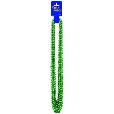 PARTY BEADS -GREEN