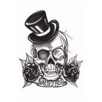 Tinsley Transfers Vampyros Goth Temporary Tattoo