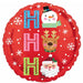 Ho Ho Ho 18-Inch Round Foil Christmas Balloon