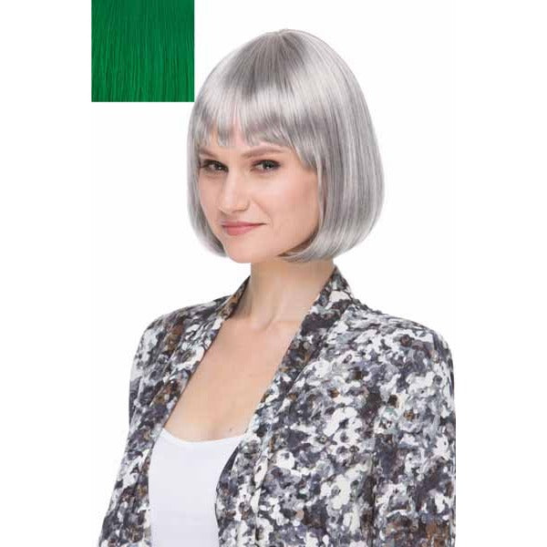 Cindy Bob Wig in Emerald Green