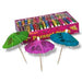 Party Parasol Picks, 144 Count