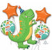 Dinomite Party Birthday Foil Balloon Bouquet