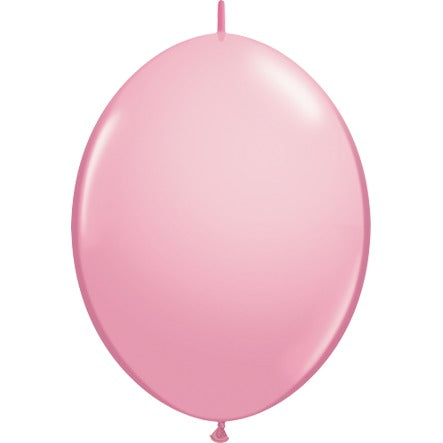 Qualatex Pink 12-Inch QuickLink Latex Balloons, 50 Count